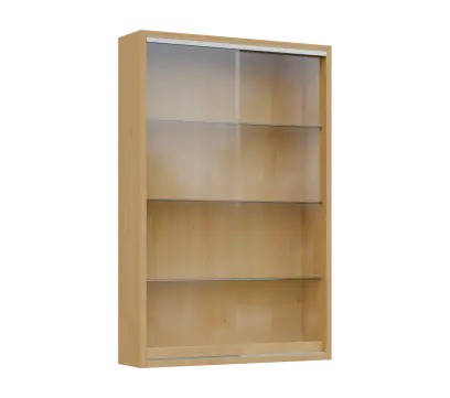 RE VT - 900 vitrína, 900x600x150, javor horský